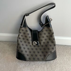 Dooney & Bourke signature bucket bag